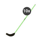 TOOLZ Hockeyschläger neon grün 10er Package